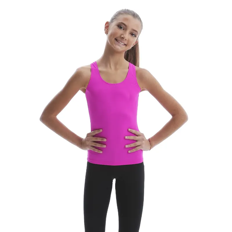 Löytö Pastorelli Microfiber Racerback Tank Top - Fluorescent pink